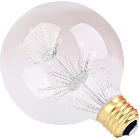AC110-120V 3W Edison Filament Vintage Antique Global LED Ampoule E27 G95 (1/5)