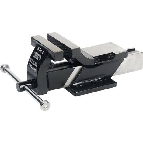Étau parallèle largeur de mors 100 mm envergure 100 mm tout acier (1/2)