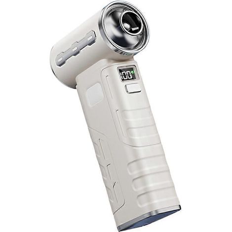 Ultra Turbo Fan Jet avec Battery Display High Speed Handheld Powerful souffleur blanc (1/5)