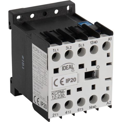 Contattore di potenza 12A 3P 230V AC 1Z kcpm-12-230 24094 (1/5)