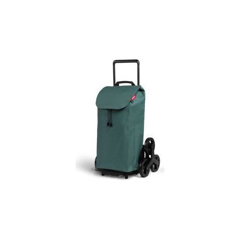 2 x GIMI CARRELLO SPESA NEW TRIS RUOTE VERDE