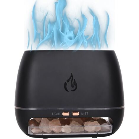 Diffuseur d'Huiles Essentielles Ultrasonique Petit Diffuseur de Parfum au Sel de l'avec Lumière 7 Couleurs,Humidificateur D'huile Essentielle Avec Lumière 7 Couleurs Pour Spa Yoga Méditation Apparte (1/5)