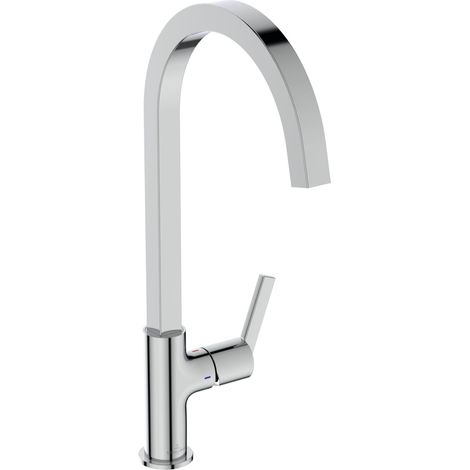 Villeroy & Boch Variaro rubinetto da cucina. Rubinetto da cucina ad alta pressione con becco squadrato. altezza bocca 306 mm. girevole a 360°. per lavello. risparmio idrico con 8.3 l/min. montaggio ra (1/4)