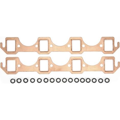Joints de Collecteur D'échappement 丨 Autres Accessoires 2 Pièces Ensemble de Joints de Collecteur D'échappement de Remplacement pour Ford Small Block Sbf 289 302 351W. (1/5)