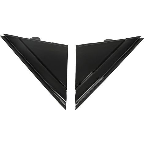 Copertura specchietto retrovisore, modello 1SH17KX7AA, paio sinistro e destro per FIAT 500 2012-2017 (nero lucido) (1/3)