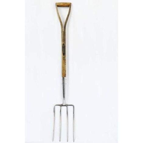 Fourche à bêcher inox petit modèle