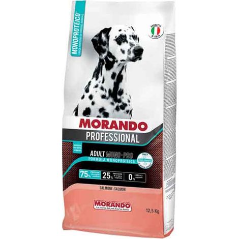 CROCCHETTE PER CANI MONOPROTEICHE MORANDO 12,5 Kg, Gusto suino - Per cani adulti