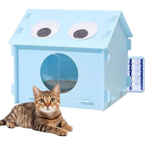 Maison Rafraîchissante pour Chats - Habitat avec Pochette Glacée