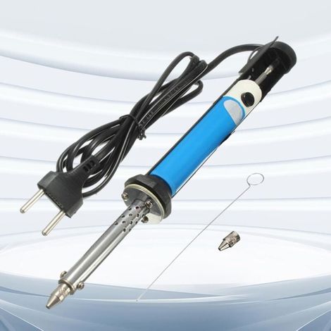 Desoldering pump, 30W 220V, desoldering iron kit, electric vacuum desoldering iron, desoldering pump, suction pump for general soldering (1/5)