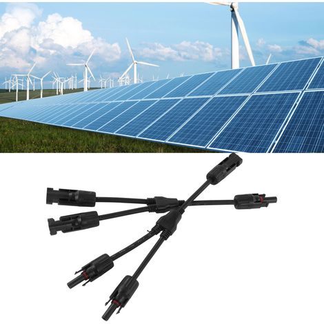 IP67-Photovoltaikstecker, 1000-V-Y-förmiger Solarstecker, extra langer Parallelstecker für Solarmodule, MC4-Y3-Solarkabel-Werkzeugset (1/5)