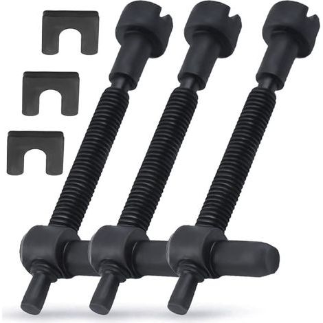3Pcs Tendeur de Chaîne Vis de Réglage pour Husqvarna 61 66 266 268 272 281 288 162 181 281XP Compatible avec Jonsered 625 2077 Tronçonneuse Pieces Detachees Remplacer 501537101 (1/5)