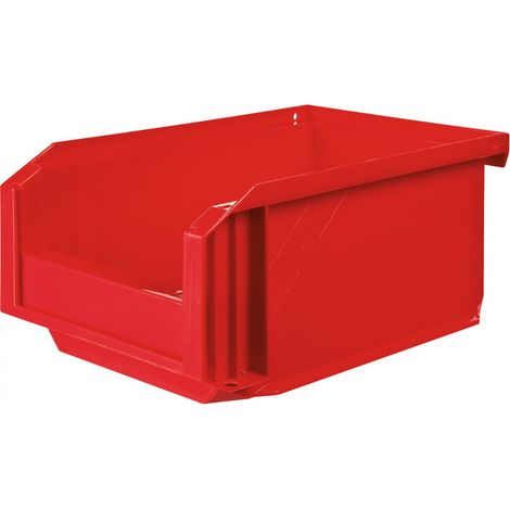 Bac Empilable Rouge 1l Rangement Modulaire Pour Petits Composants - Novap