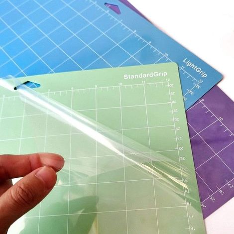 Ecleanfy - Tapis de découpe vinyle, lot de 4, 30,5 x 30,5 cm, compatibles avec Cricut, un indispensable pour les loisirs créatifs. (1/4)