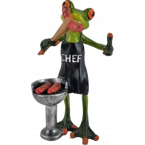 Froschfigur mit Grill (1/5)