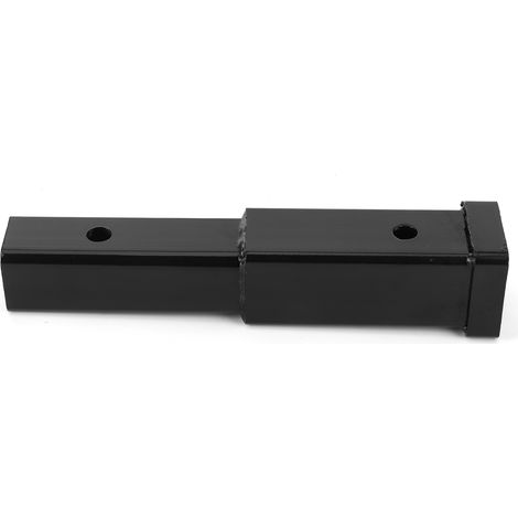 Jeffergarden – Rallonge d'attelage de remorque 12 pouces – Tube carré en acier 2 pouces – Capacité 5000 lb – Compatible classe 3/4 – Pour remorques et porte-vélos - 5000lbs