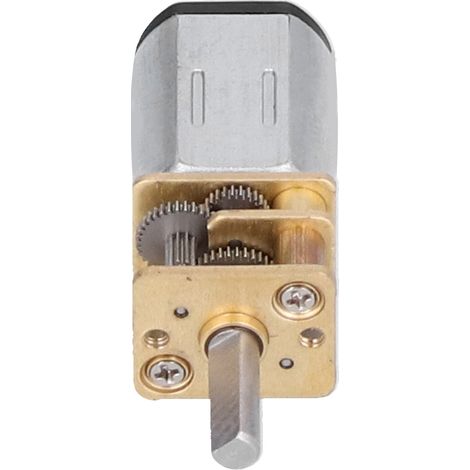 Pièces de rechange pour moteur à engrenages CC 12FN20 DC6V 300 tr/min, moteur réducteur de vitesse en métal (1/5)