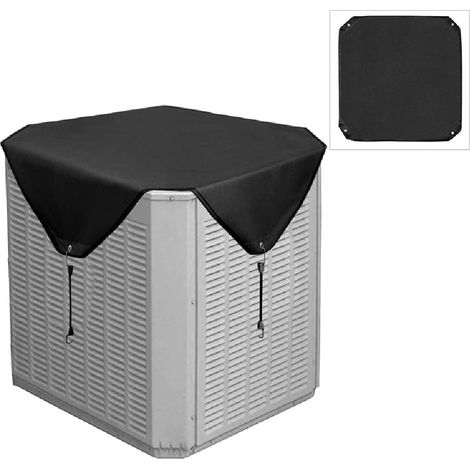 Housse de protection étanche pour unité extérieure de climatisation centrale (71 x 71 cm)-AquaForge (1/4)