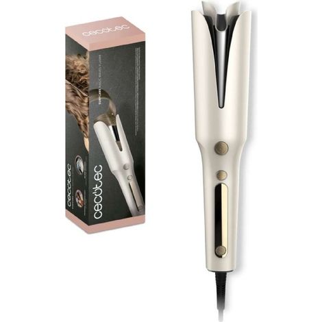 Cecotec Boucleur automatique SurfCare Magic Waves Plasma. Barillet 32 mm, revêtement céramique.