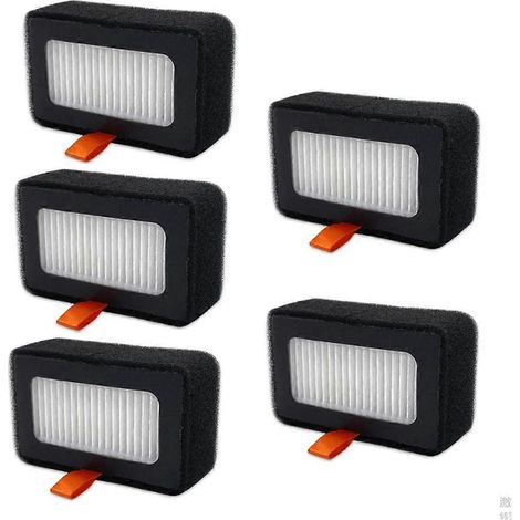 Lot de 5 filtres à air combinés HEPA 13 + charbon actif Bambu Lab Ultra pour imprimantes 3D séries X1/P1 (pièces de rechange) (1/5)