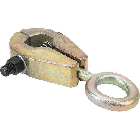 Outil de débosselage et de réparation de carrosserie pour voitures, camions, bus et camping-cars, avec pince de traction et auto-serrage arrière (1/5)