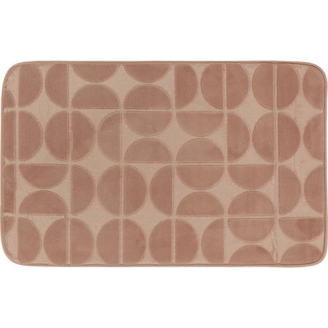 Tappeto memory in microfibra roy 50x80 cm - cappuccino - Tendance (1/2)