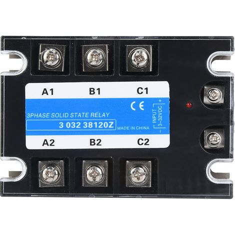 Three Phase Solid State Relay 3-32VDC Input DC AC Electrical Equipment for CNC Machinery(BERM-3 032 38120Z(120A) ) (1/5)