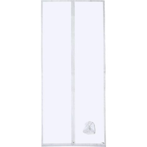 Giunto per porta per condizionatori portatili con prolunga del tubo cucita per prestazioni di raffreddamento ottimali, consumo energetico ridotto, con cerniera lampo, 90x210cm (1/5)