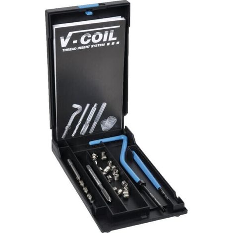 Kit de reparación de redes V-Coil, Contenido : M10 x 1,0, Redes añadidos 15 unidad