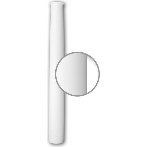 Fuste de columna 112020 Profhome Columna Elemento decorativo estilo Neoclasicismo blanco