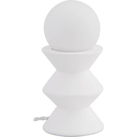 Table Lamp 'Nielson' made of Plaster/Clay for Living Room & Dining Room (1/5)