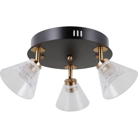 Faro LED Orella negro MAT ALU italux WL-34393-3R-BK-HBR (1/2)