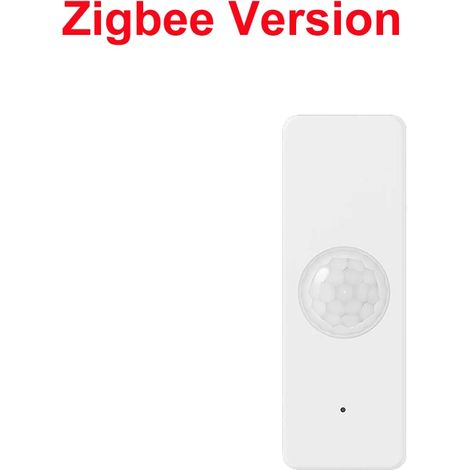 (Pack individuel, version Zigbee) Capteur infrarouge humain PIR, sécurité de maison intelligente, compatible avec Alexa et Google Home. (1/5)