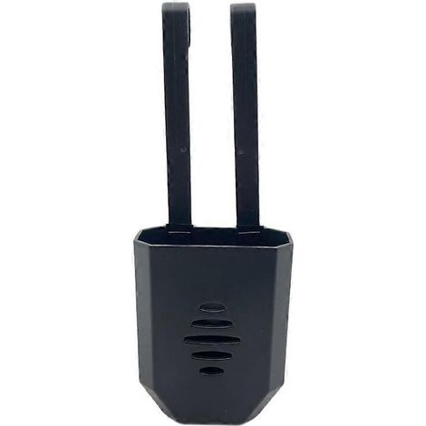 Support pour pastilles nettoyantes pour réservoir de toilettes, support métallique pour pastilles de javel, porte-pastilles de nettoyage pour cuvette de toilettes suspendu, noir (1/5)