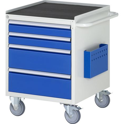 Rau Montagewagen L3.1, B580xT650xH795mm, 4x Schublade-TA, MT-Top-25mm (1/3)