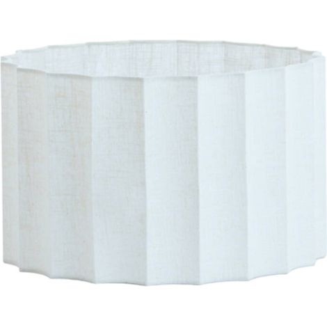 Light & Living - lampenschirm - Disli - weiß - textil - Ø 40cm -