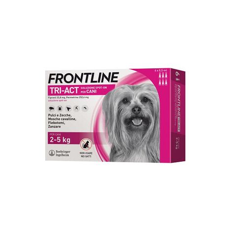 FRONTLINE TRI-ACT  2- 5 KG 6 PIPETTE OFF. SPECIALE- FRONTLINE- 1,0 pz
