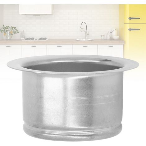 Broyeur de déchets de cuisine avec bec verseur allongé, ensemble de vidange d'évier, accessoires en acier inoxydable, bec verseur allongé de 114 mm (1/5)