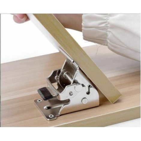 Charnières pour pieds pliants - Autre - Lot de 4 - Marron - Montage facile - Fixation fournie (1/3)