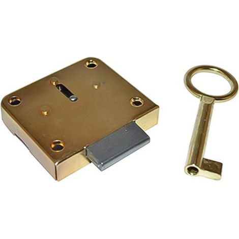 MERONI cerradura mueble parche 42/25 con llave , Cerradura para muebles y cajones M42Para sobreponerMedidas entrada hasta la llave 25mmApertura derecha e izquierdaI