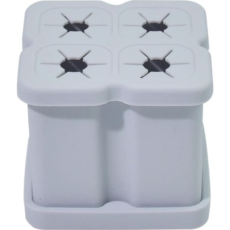 Porte-Brosse à Dents et Dentifrice Porte Brosse à Dents, Support de Brosse à Dents Utilisé dans la Salle de Bain Et la Salle de Douche pour Ranger 4 Trous de Rangement