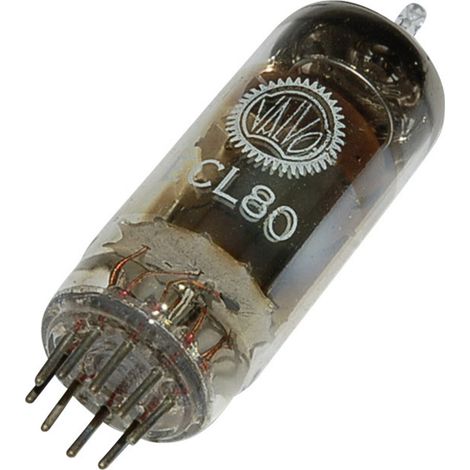 Philips ECL 80 Elektronenröhre Triode-Pentode 100 V, 20 V 8 mA, 2 mA Polzahl: 9 Sockel: Noval Inhal