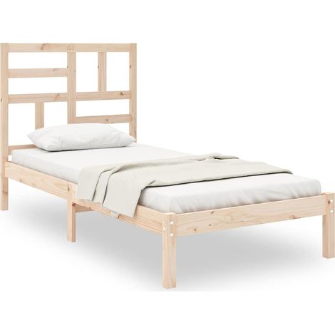 Maison Exclusive - Giroletto in Legno Massello 75x190 cm Small Single (1/5)