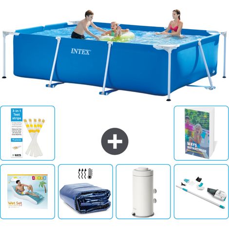Rechteckiger Frame Pool - 300x200x75 cm - 7-teilig S87