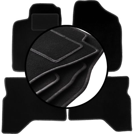 Komplettset Veloursmatten für: Mitsubishi Pajero Sport I SUV (1996-2008)