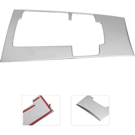 Baguette de finition en acier inoxydable pour entourage de levier de vitesses, pièce de rechange pour Mazda 3 2019–2021 (conduite à droite) (1/5)