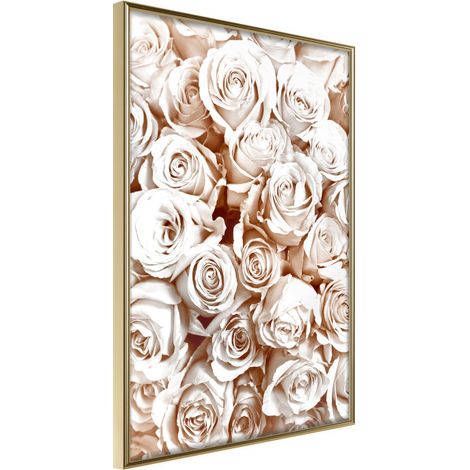 Affiche Murale Encadrée "Women's Day" 30 x 42 cm Or