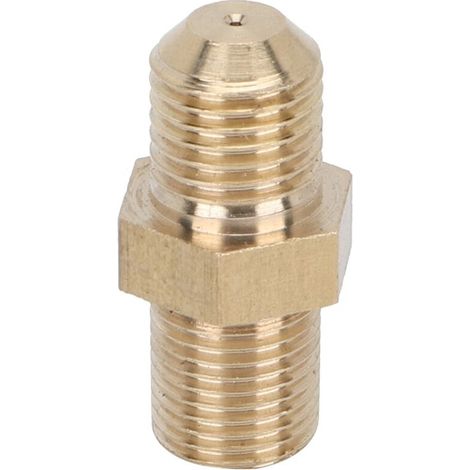 Restricteur turbo résistant à la corrosion, avec raccord adaptateur de restricteur de 1,0 mm, pour roulement à billes GT28 GT30 GT35.