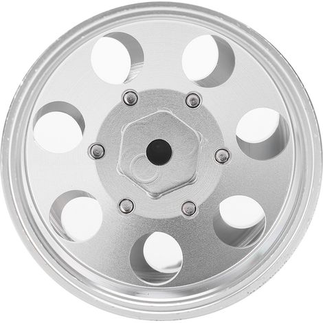Jantes et moyeu avant/arrière à 7 rayons pour camion tracteur Tamiya 1/14 (1/5)