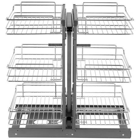 Organisateur Coulissant d'Angle à Ouverture de 38 cm de Largeur (1/5)