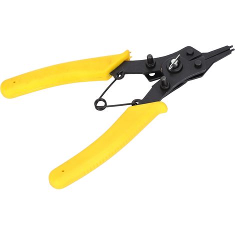 Pinces multifonctions pour circlips intérieurs et extérieurs avec manche ergonomique